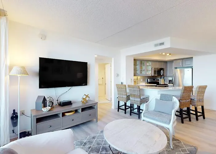 Cozy Beachfront With Balcony Ac Pools Game & Gym * Ocean City